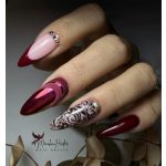 Advent 12 - Gel lak 8 ml - Červenavě bordó -