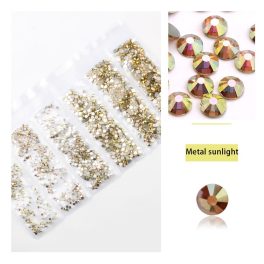   1680 dílná sada křišťálových kamínků v 6 velikostech P23- Metal sunlight