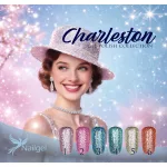 Charleston gel lak kolekce s 6 laky a dárkovou margarétou