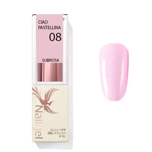 Ciao Pastellina  08 - SUBROSA - gelový lak 8 Ml