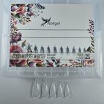 Plastová nehtová šablona SALON ALMOND 