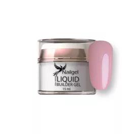 Liquid builder gel -FROZEN ROSE -15 ml