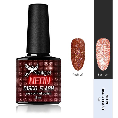 Disco Flash NEON 005 gel lak 8 ml