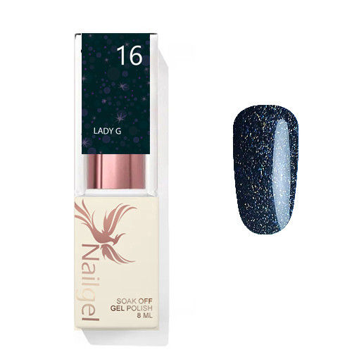 Lady G 016- gelový lak 8 Ml
