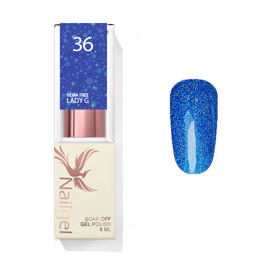 Lady G 036 gelový lak 8 Ml
