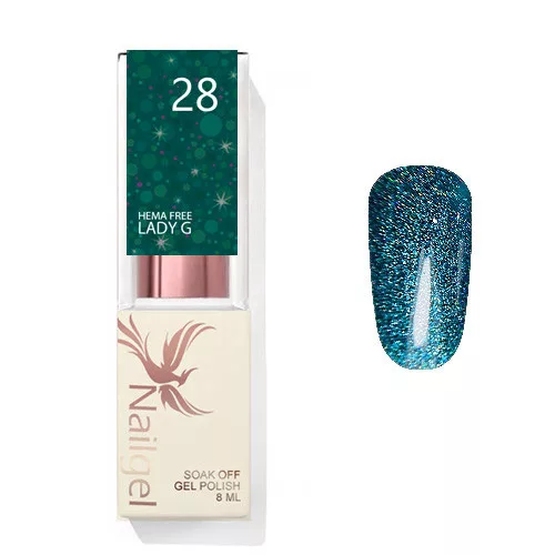 Lady G 028 - gelový lak 8 Ml