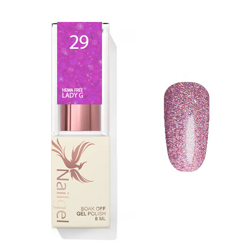 Lady G 029 gelový lak 8 Ml