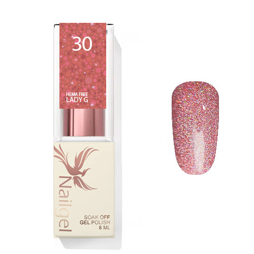 Lady G 030 gelový lak 8 Ml