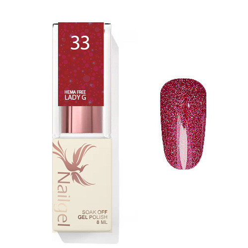 Lady G 033 gelový lak 8 Ml
