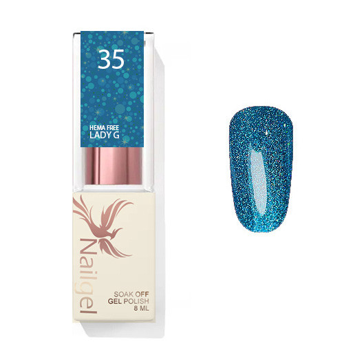 Lady G 035 gelový lak 8 Ml