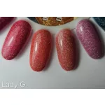Lady G 4dílná sada gelových laků - May collection -s dárkovou margarétou