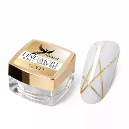 Line&More Artgel malovací gel -Gold- 5ml