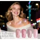 Liquid Polygel REFLECTIVE 4 dílná kolekce v pumpovacím kelímku, s dárkem – paletou (margarétou).