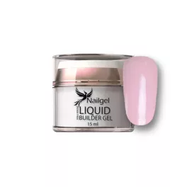 Liquid builder gel - Baby pink 15ml