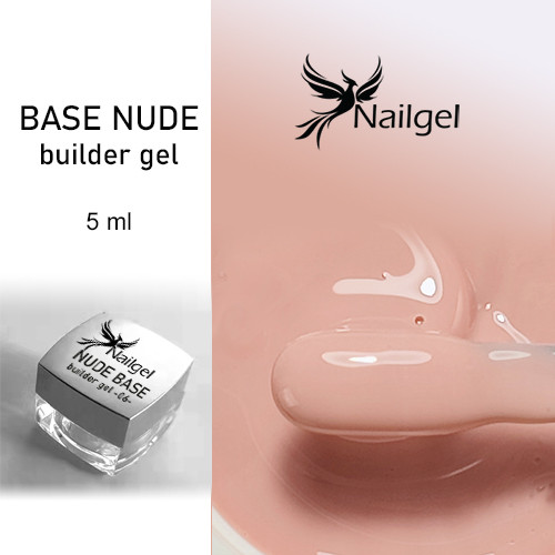 Stavební gel -06- / builder gel nude base  5 ml