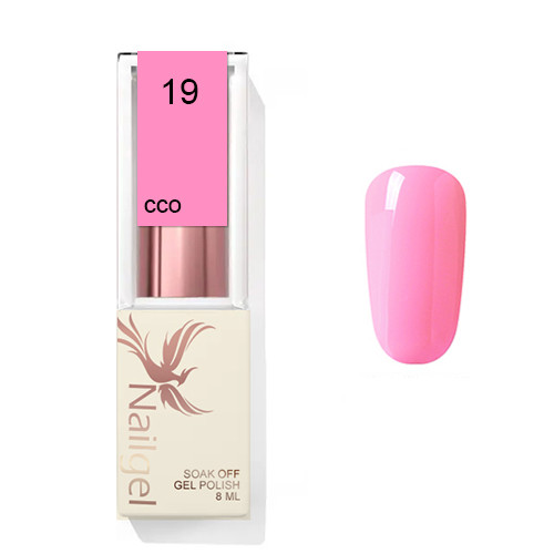 růžový 019 CCO Gel lak 8ml