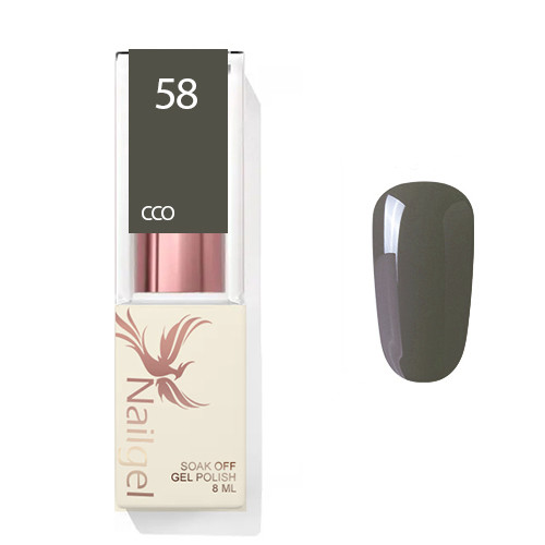 šedozelený 058 CCO Gel lak 8ml
