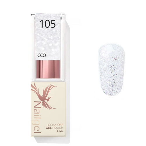 Bílá 105 CCO Gel lak 8ml