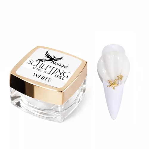 Sculpting White modelovací gel – 5 ml
