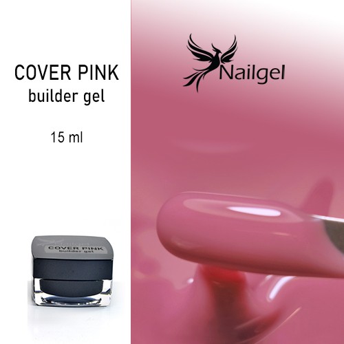 COVER PINK Stavební gel 15 ml