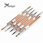 Dlouhý ozdobný štětec 0-ový Kolinsky s přírodními srsti